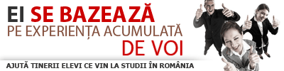 AJUTA TINERII ELEVI CE VIN LA STUDII IN ROMANIA