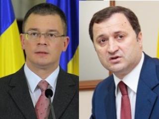 vlad-filat,mihai-razvan-ungureanu,sedinta-comuna-a-guvernelor-republicii-moldova-si-romaniei,