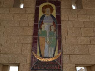 constantin-tanase,nazaret,biserica-bunei-vestiri,mozaic,maica-domnului,