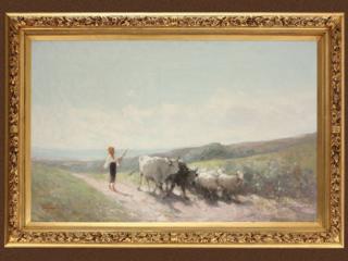 tarancuta-cu-fuior-pe-cale,muzeului-national-de-arta-al-moldovei,nicolae-grigorescu,