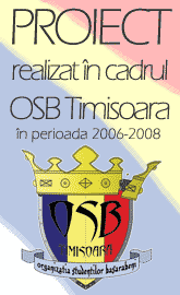 PROIECT realizat in cadrul OSB Timisoara